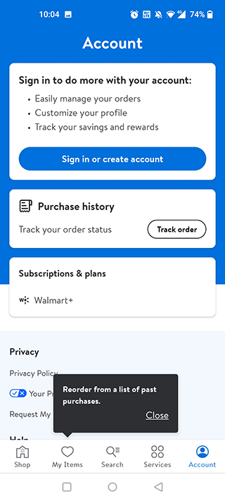 沃尔玛超市网上购物app最新版下载第5张截图